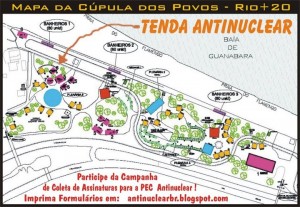 TENDA ANTINUCLEAR@CÚPULA DOS POVOS/People's Summit